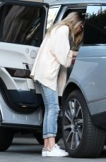 GIGI HADID Arrives at Her Hotel in Los Angeles