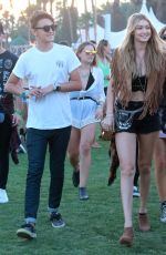 GIGI HADID at 2015 Coachella Music Festival, Day 2