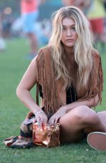 GIGI HADID at 2015 Coachella Music Festival, Day 2