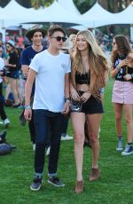 GIGI HADID at 2015 Coachella Music Festival, Day 2