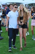 GIGI HADID at 2015 Coachella Music Festival, Day 2