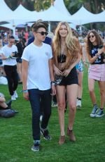 GIGI HADID at 2015 Coachella Music Festival, Day 2