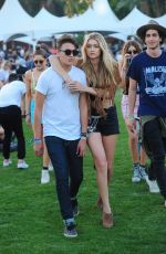 GIGI HADID at 2015 Coachella Music Festival, Day 2