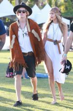GIGI HADID at Coachella Valley Music Festival, Day 3