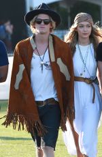 GIGI HADID at Coachella Valley Music Festival, Day 3