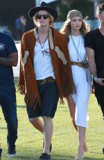 GIGI HADID at Coachella Valley Music Festival, Day 3