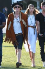 GIGI HADID at Coachella Valley Music Festival, Day 3