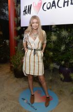 GIGI HADID at Official H&M Loves Coachella Party in Palm Springs