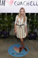 GIGI HADID at Official H&M Loves Coachella Party in Palm Springs
