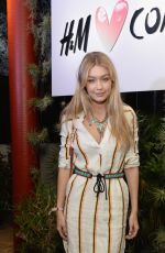 GIGI HADID at Official H&M Loves Coachella Party in Palm Springs
