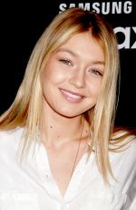 GIGI HADID at Samsung Galaxy S6 and S6 Edge Launch in New York
