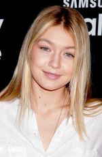 GIGI HADID at Samsung Galaxy S6 and S6 Edge Launch in New York