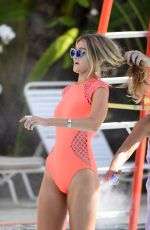 GIGI HADID in Bikinis and Swimsuit on the Set of a Photoshoot in Miami