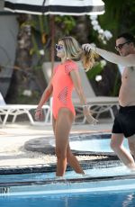 GIGI HADID in Bikinis and Swimsuit on the Set of a Photoshoot in Miami