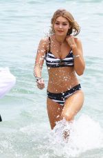 GIGI HADID in Bikinis at a Photoshoot in Miami 24/04/2015