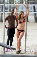 GIGI HADID in Bikinis at a Photoshoot in Miami 24/04/2015