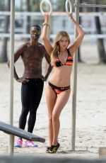 GIGI HADID in Bikinis at a Photoshoot in Miami 24/04/2015