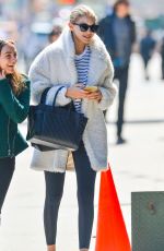 GIGI HADID Out and About in New York