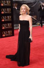 GILLIAN ANDERSON at 2015 Oliver Awards in London