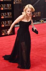 GILLIAN ANDERSON at 2015 Oliver Awards in London