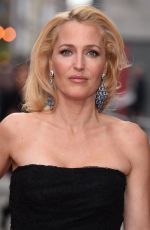 GILLIAN ANDERSON at 2015 Oliver Awards in London