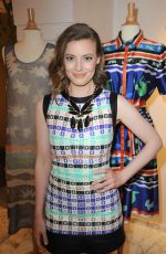 GILLIAN JACOBS at Novis Fall/Winter 2015 Ready-to-wear Collection in West Hollywood