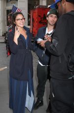 GINA RODRIGUEZ Out and About in New York 04/19/2015