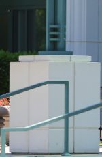 GWYMETH PALTROW Arrives at an Office Building in Beverly Hills