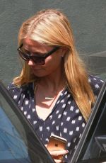 GWYNETH PALTROW Out for Lunch at Tavern Restaurant in Brentwood