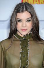 HAILEE STEINFELD at 2015 MTV Movie Awards in Los Angeles