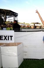 HAILEY BALDWIN at 2015 Coachella Valley Music and Arts Festival in Indio