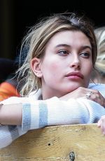 HAILEY BALDWIN at Sugarfish in Beverly Hills 04/24/2015