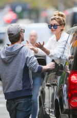 HAILEY BALDWIN Out and About in New York 04/28/2015