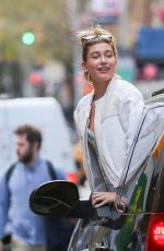HAILEY BALDWIN Out and About in New York 04/28/2015