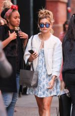 HAILEY BALDWIN Out and About in New York 04/28/2015