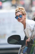 HAILEY BALDWIN Out and About in New York 04/28/2015