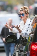 HAILEY BALDWIN Out and About in New York 04/28/2015