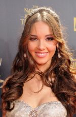 HALEY PULLOS at 2015 Daytime Emmy Awards in Burbank