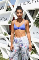 HANNAH BRONFMAN at Popsuga + Shopstyle’s Cabana Club Pool Parties in Palm Springs