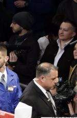 HAYDEN PANETTIERE at Klitschko World Heavyweight Championship Fight in New York