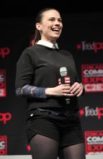 HAYLEY ATWELL at c2e2 Chicago Comic and Entertainment Expo