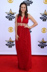HAYLEY ORRANTIA at Academy of Country Music Awards 2015 in Arlington