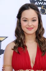 HAYLEY ORRANTIA at Academy of Country Music Awards 2015 in Arlington