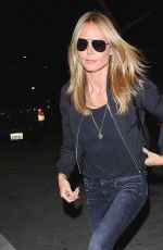 HEIDI KLUM at Los Angeles International Airport