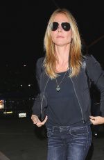 HEIDI KLUM at Los Angeles International Airport