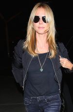 HEIDI KLUM at Los Angeles International Airport