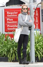 HELEN HUNT Out and About in Brentwood 04/22/2015