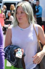 HILARY DUFF Arrives at a Dance Studio in Los Angeles