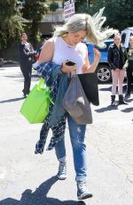 HILARY DUFF Arrives at a Dance Studio in Los Angeles