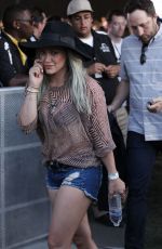 HILARY DUFF at 2015 Coachella Music Festival, Day 2